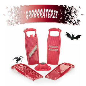 Halloween - Grrrrraterzz - Börner all-in-one Grater Set - Including protective cover!