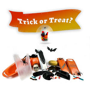 Halloween - Trick or Treat - Blanc / Inox