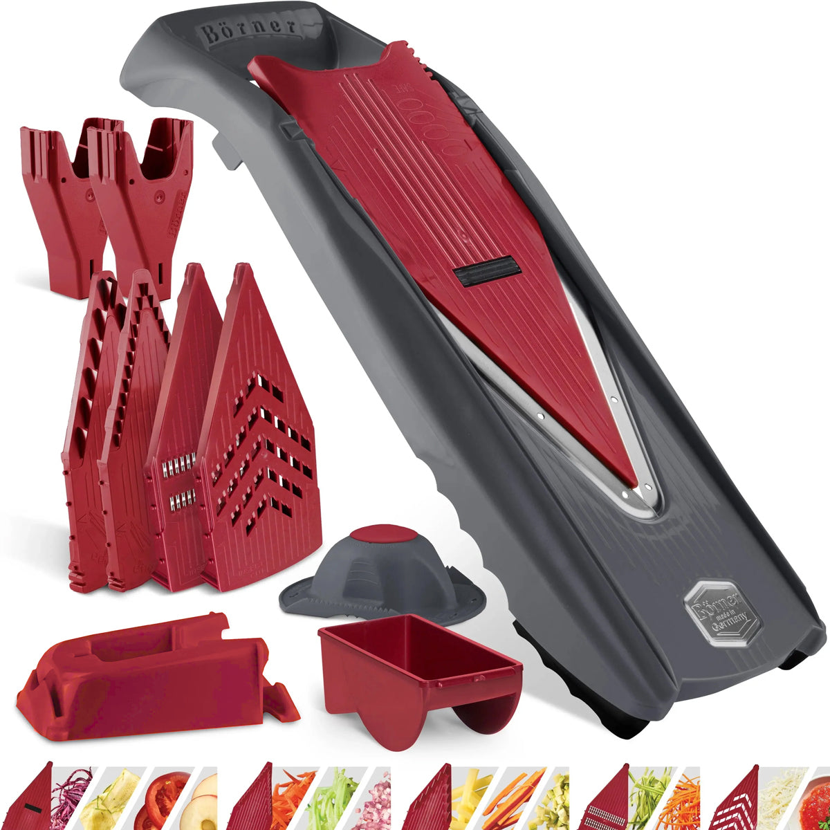 Börner Mandoline VITAL PowerLine - Profi Set - Börner Kitchtools ...