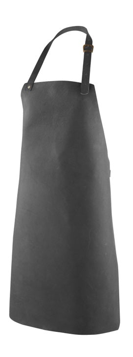 Professional cooking apron in full grain buffalo leather