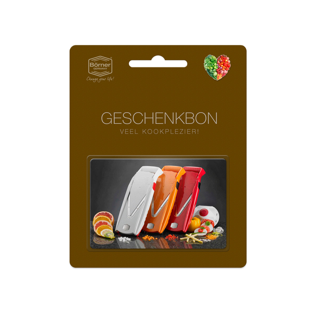 Börner Mandoline Geschenkbon