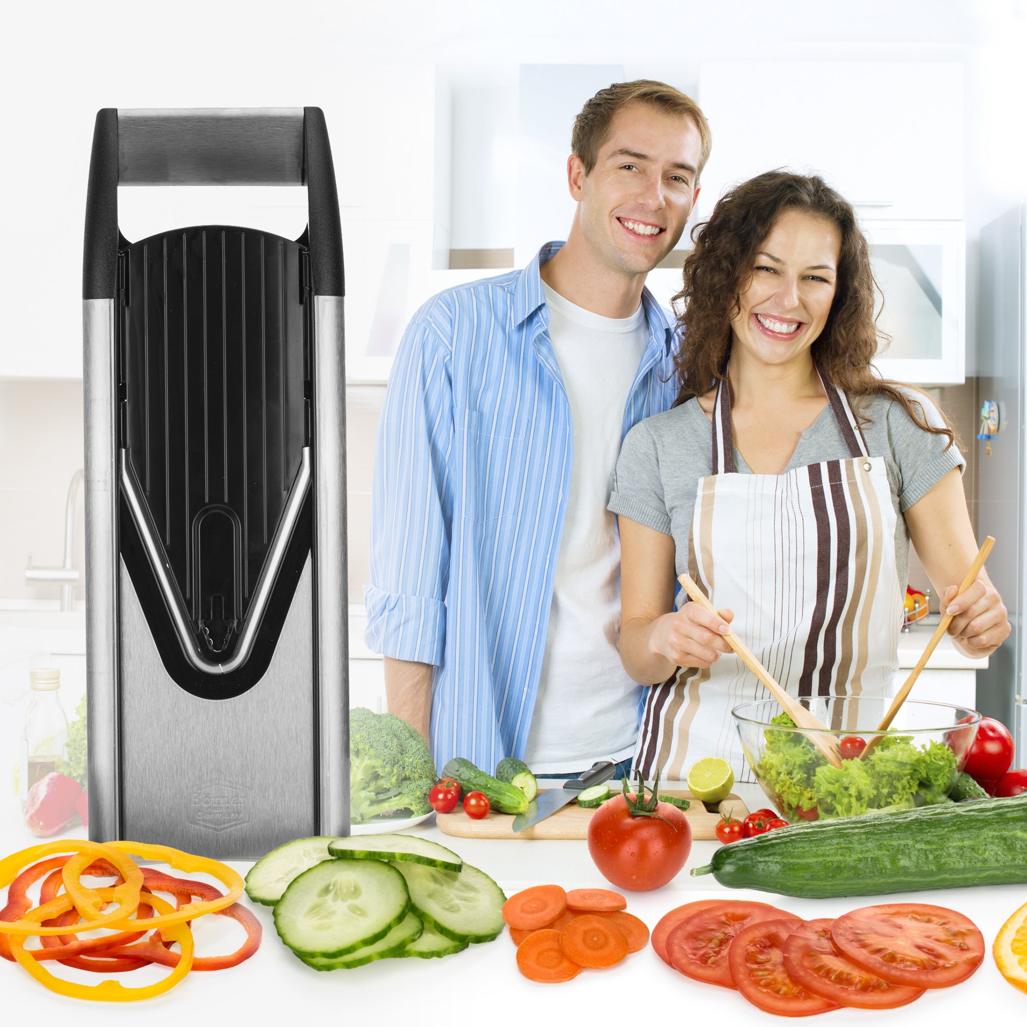 Börner Mandoline V6 ExclusiveLine - Börner Kitchentools - Mandolines en  toebehoren